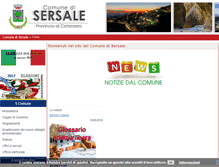 Tablet Screenshot of comune.sersale.cz.it